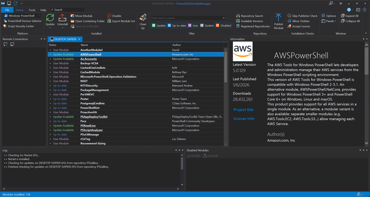 PowerShell ModuleManager（英語版） 商品画像
