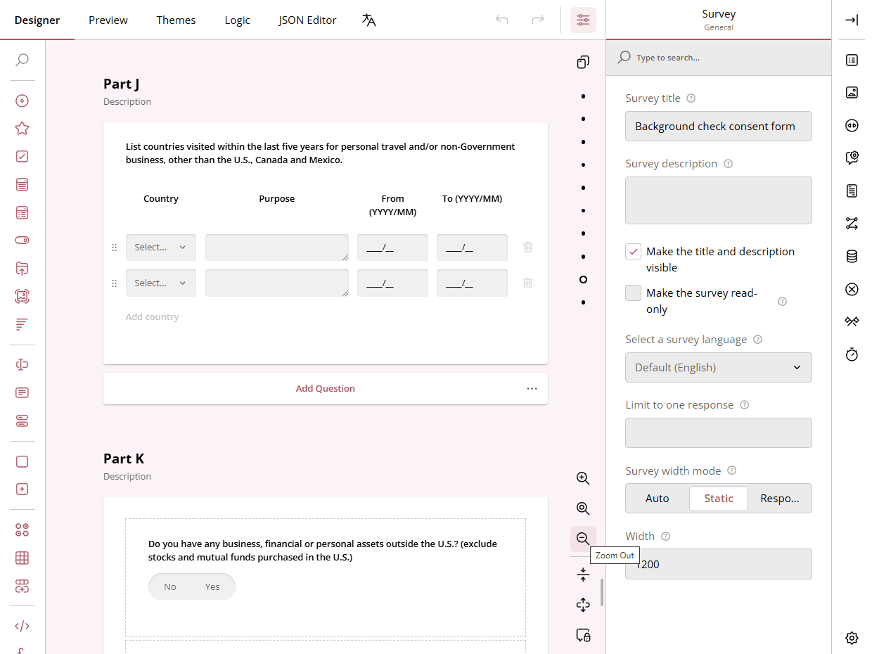 SurveyJS Survey Creator 商品画像