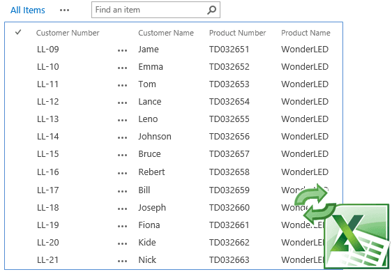SharePoint Excel Import（英語版+日本語版） 商品画像