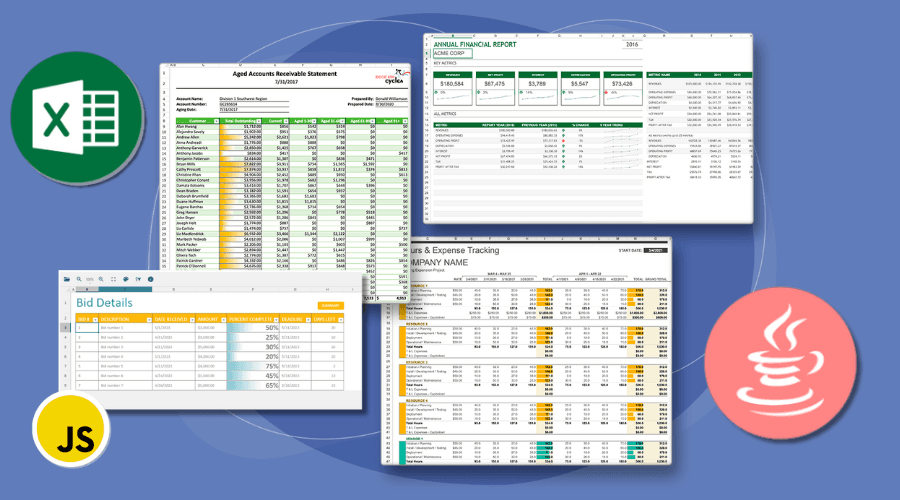 Document Solutions for Excel, Java Edition（英語版） 商品画像