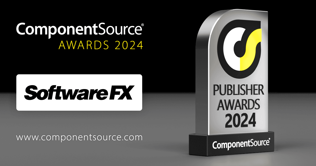 Software FXがComponentSourceの賞を受賞