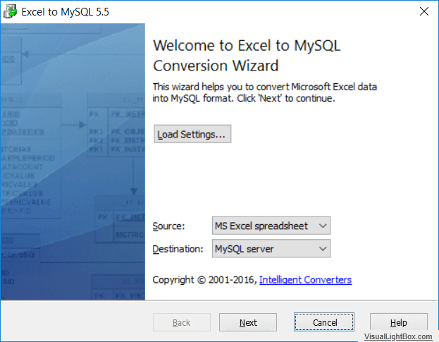 Microsoft Excel to MySQL 商品画像