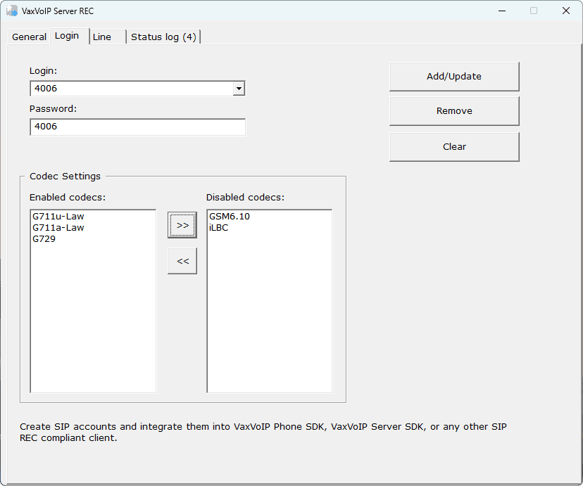 VaxVoIP SIP Recording SDK 商品画像