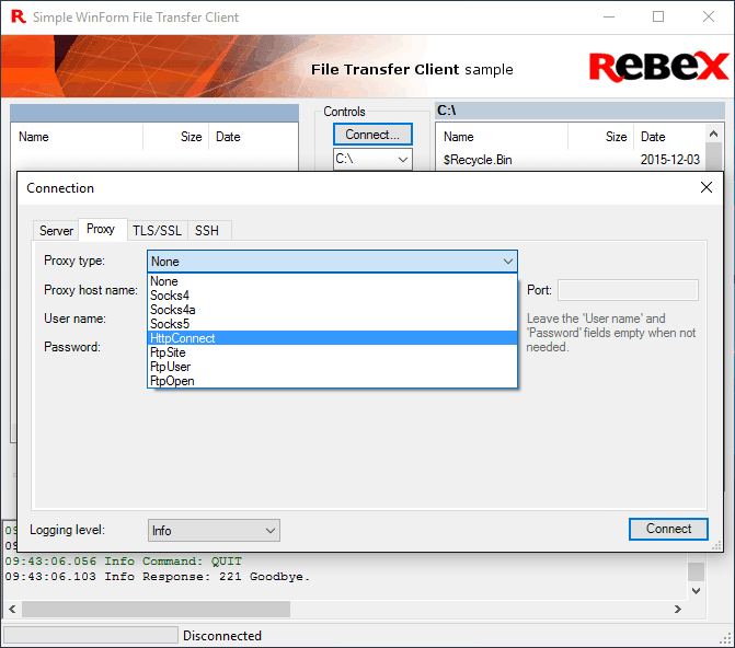 Rebex File Transfer Pack （英語版） 商品画像