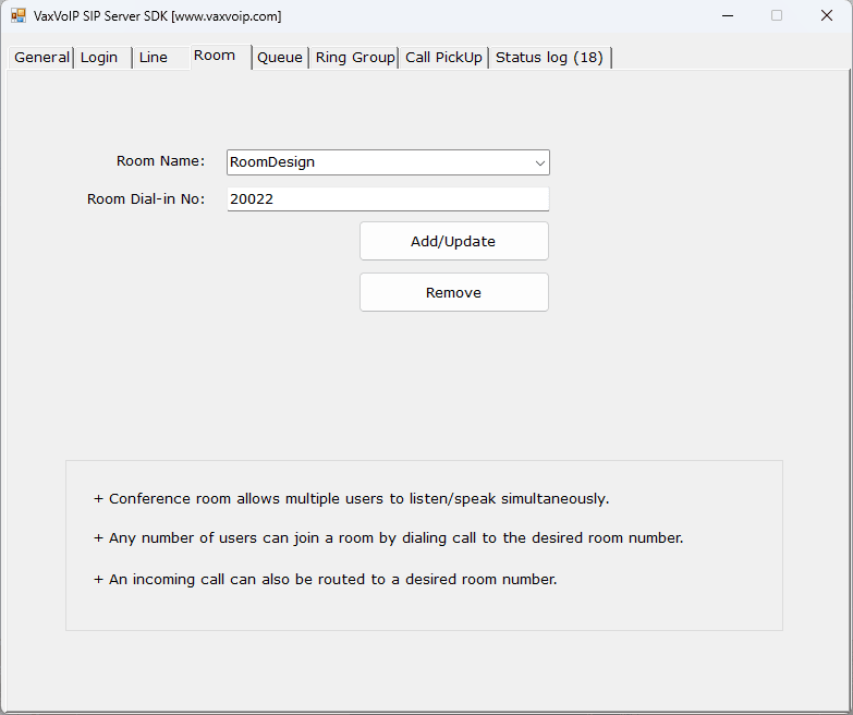 VaxVoIP SIP Server SDK 商品画像
