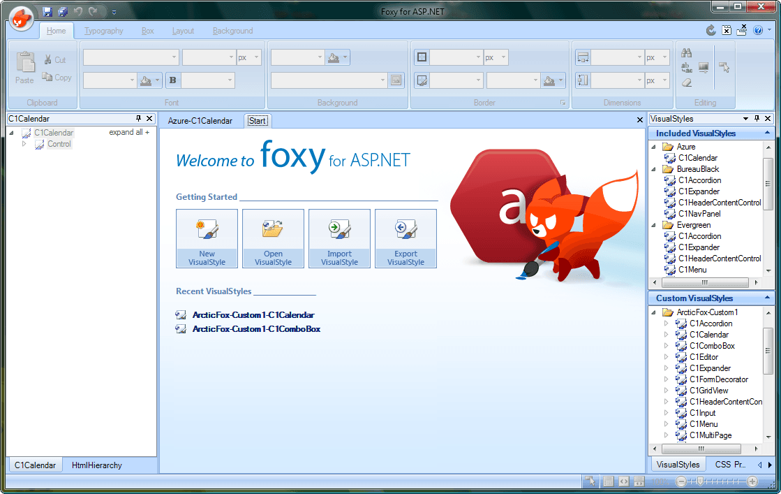 ComponentOne Studio ASP.NET Web Forms Edition（英語版） 商品画像