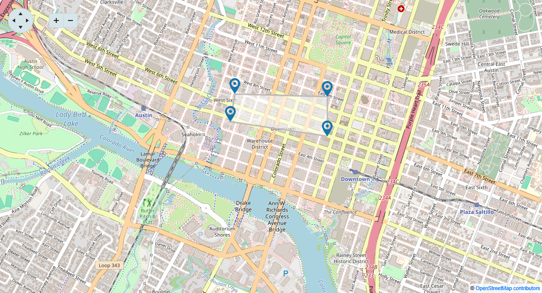 KendoReact Map 商品画像 KendoReact Map 商品画像