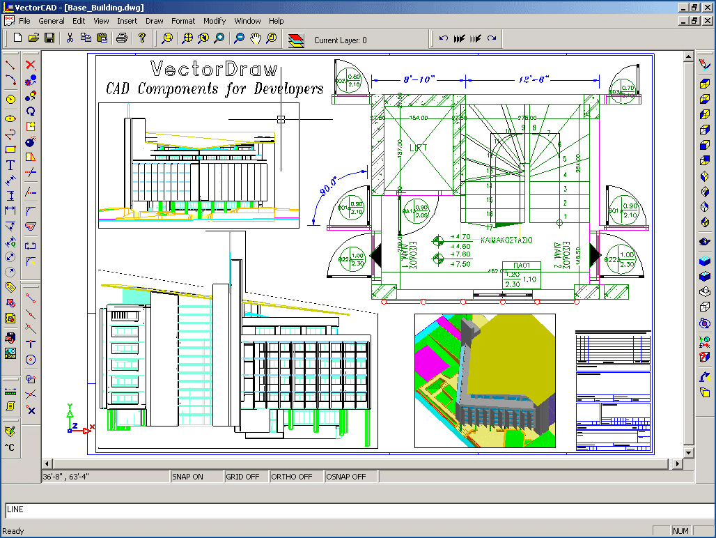 VectorDraw Developer Framework (VDF) (All in one) （英語版） 商品画像