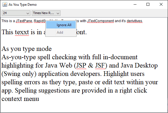 RapidSpell Java Desktop（英語版） 商品画像