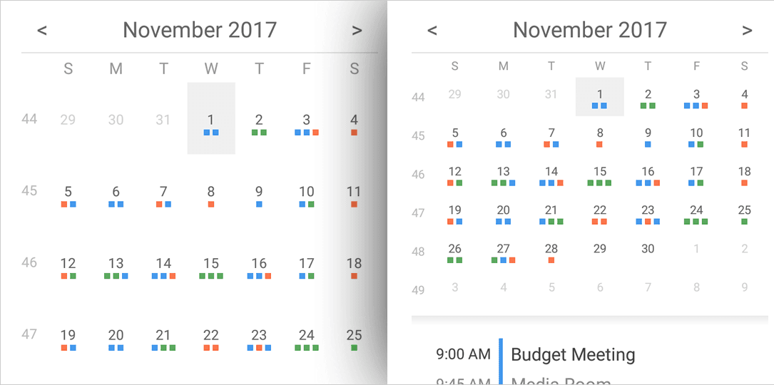 Infragistics Ultimate UI for Xamarin Schedule 商品画像