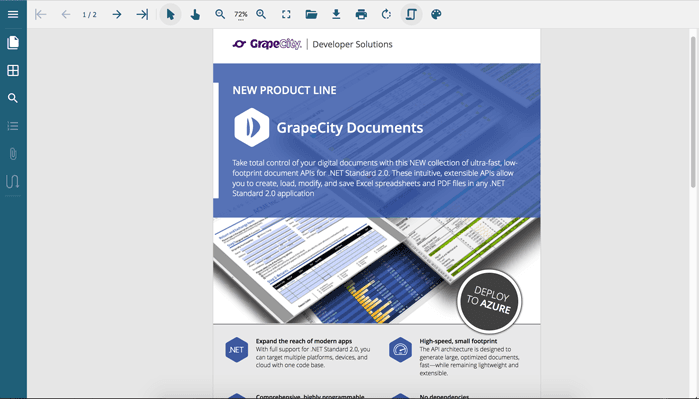 Wijmo Web Components PdfViewer 商品画像 Wijmo Web Components PdfViewer 商品画像