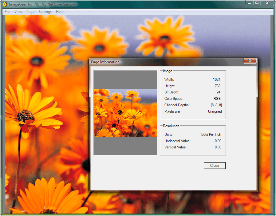 ImageGear for .NET 商品画像