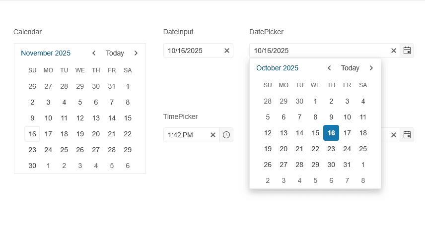 Telerik UI Blazor UI Input Controls 商品画像 Telerik UI Blazor UI Input Controls 商品画像