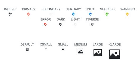 KendoReact Icons 商品画像