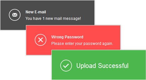 Kendo UI jQuery UI Notification Controls 商品画像 Kendo UI jQuery UI Notification Controls 商品画像