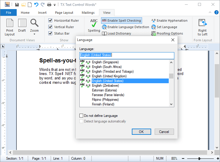 TX Spell .NET for WinForms and ASP.NET（英語版） 商品画像