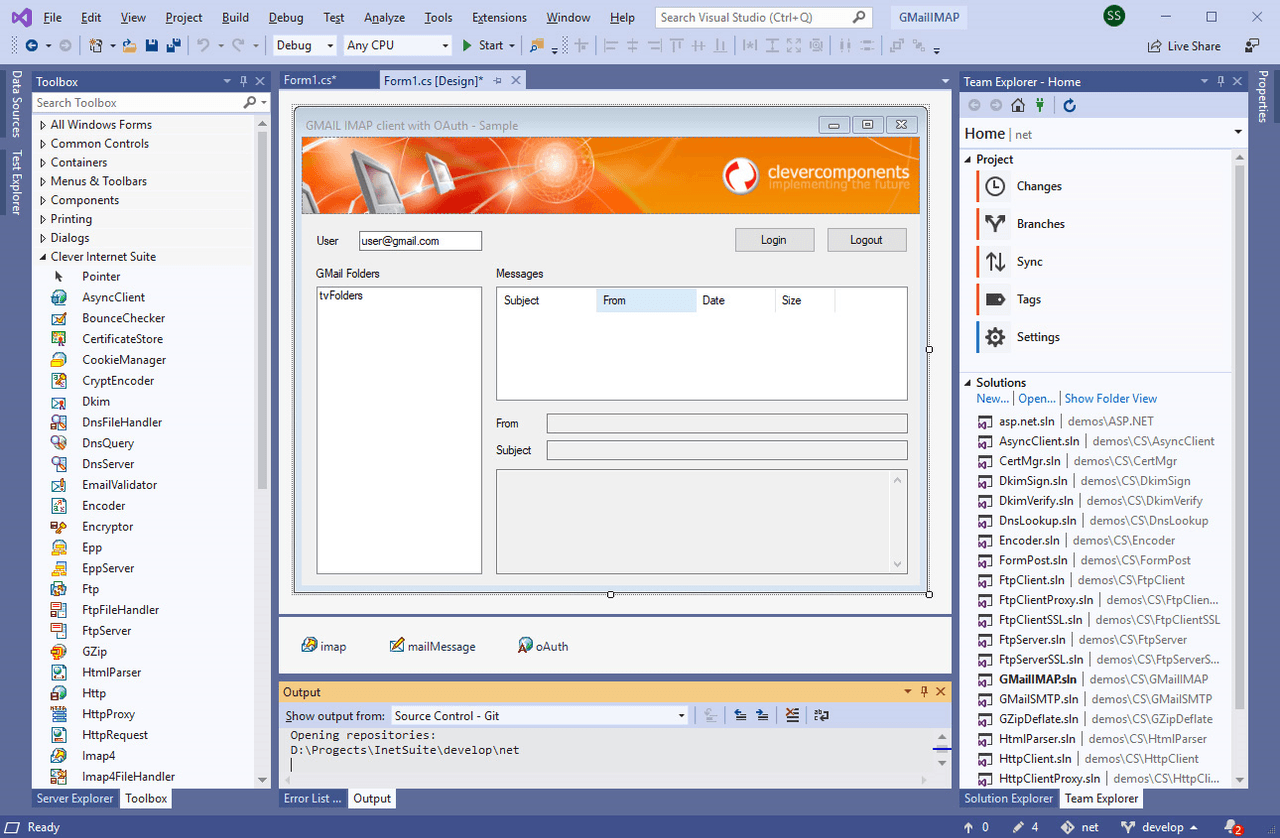 Clever Internet .NET Suite for C#, VB.NET, ASP.NET （英語版） 商品画像