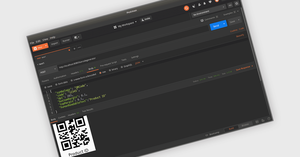 バーコードシンボルを使用して人間が読めるデータをレンダリング