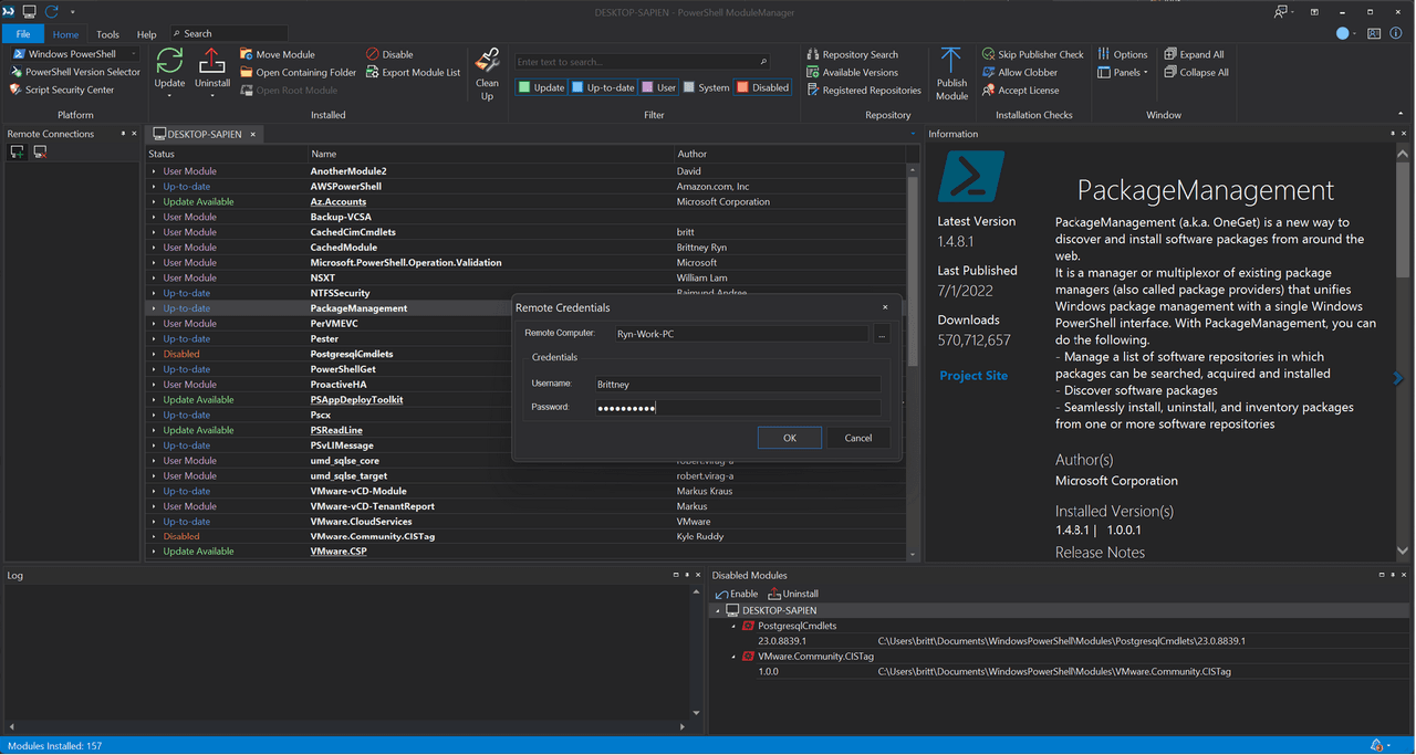PowerShell ModuleManager（英語版） 商品画像