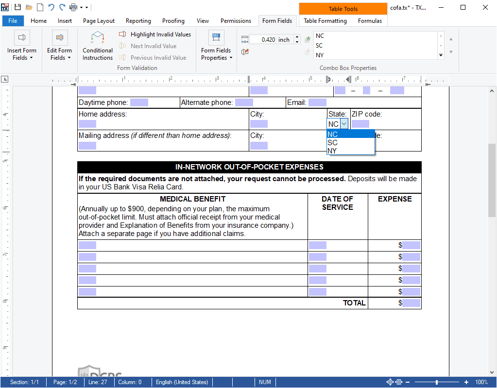 TX Text Control .NET for WPF 商品画像
