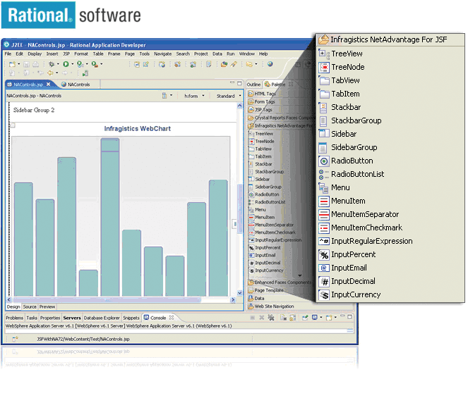 Infragistics NetAdvantage for JSF（英語版） 商品画像