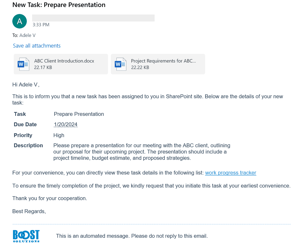Alert Reminder App for SharePoint Online（英語版） 商品画像