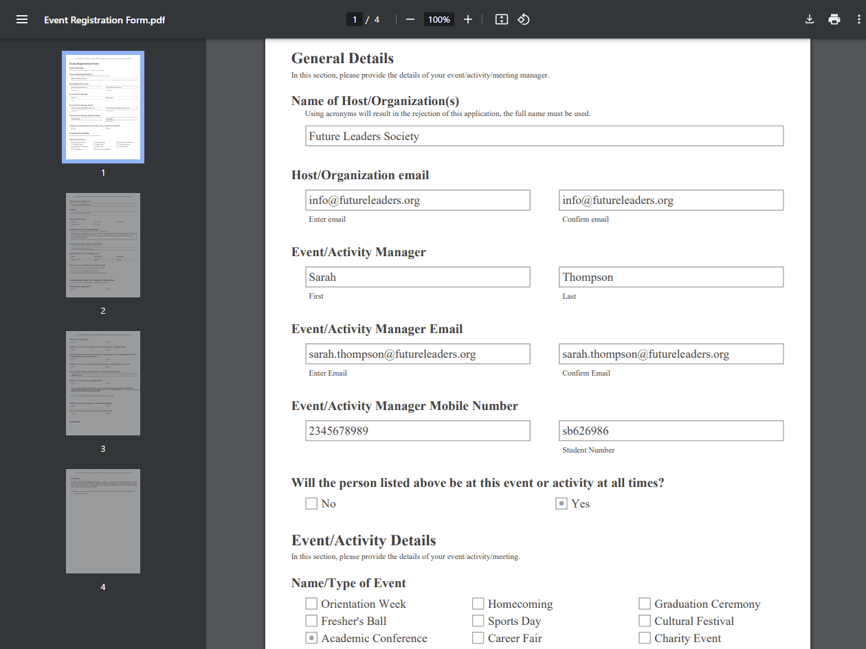 SurveyJS PDF Generator 商品画像