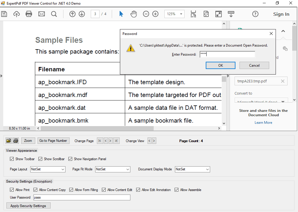 ExpertPDF PDF Viewer（英語版） 商品画像