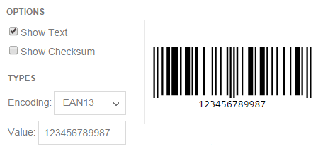 Telerik UI for ASP.NET Core Barcode 商品画像 Telerik UI for ASP.NET Core Barcode 商品画像