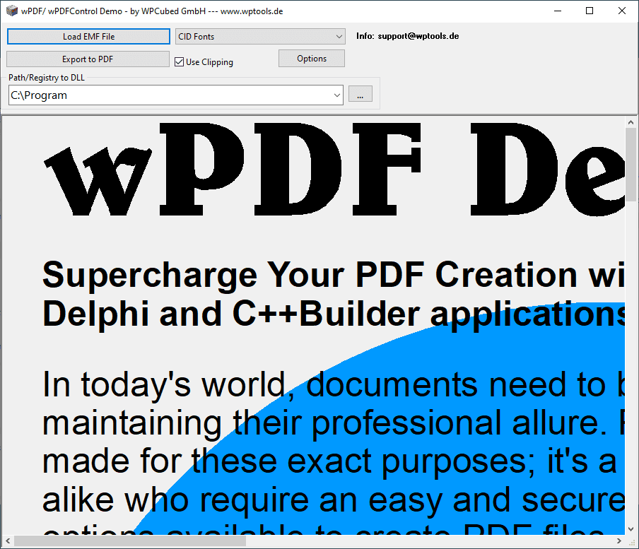 wPDF （英語版） 商品画像