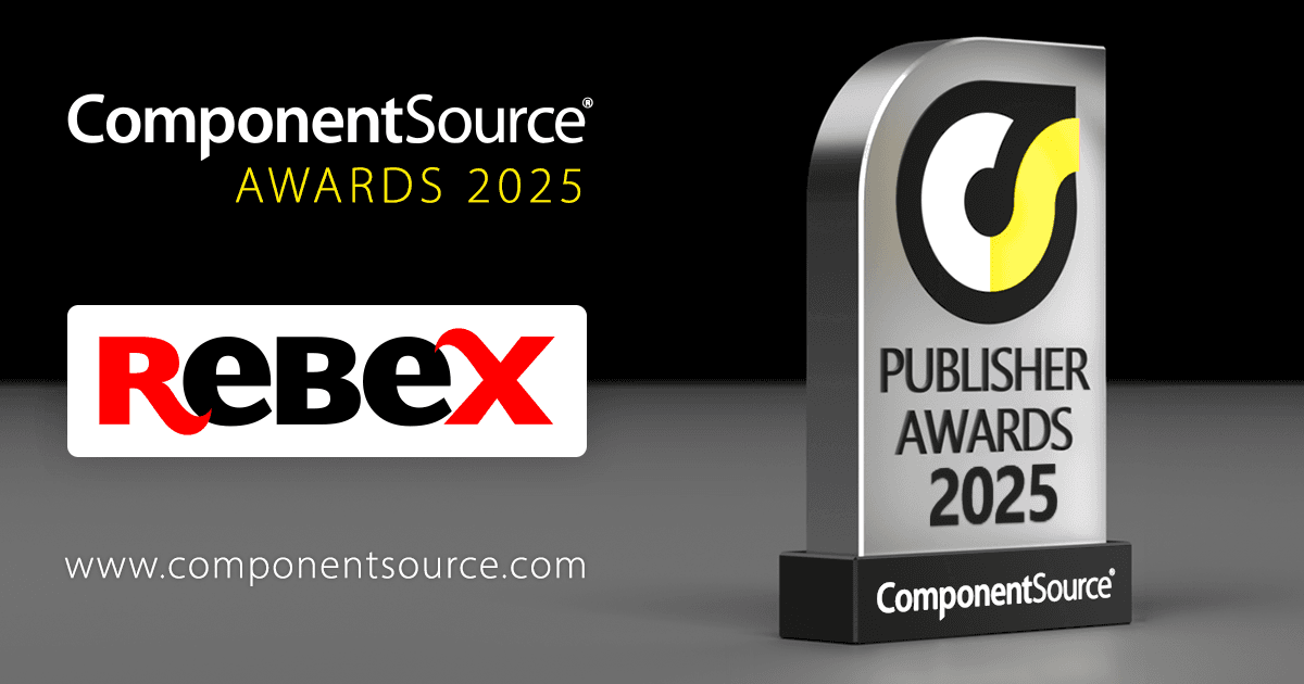 RebexがComponentSourceの賞を受賞