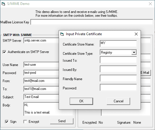MailBee Objects S/MIME（英語版） 商品画像