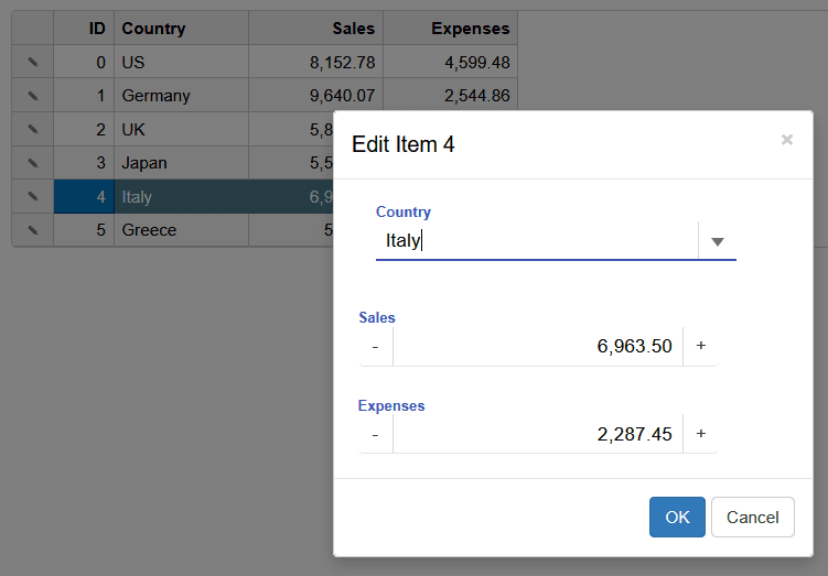 Wijmo React Data Editors 商品画像 Wijmo React Data Editors 商品画像