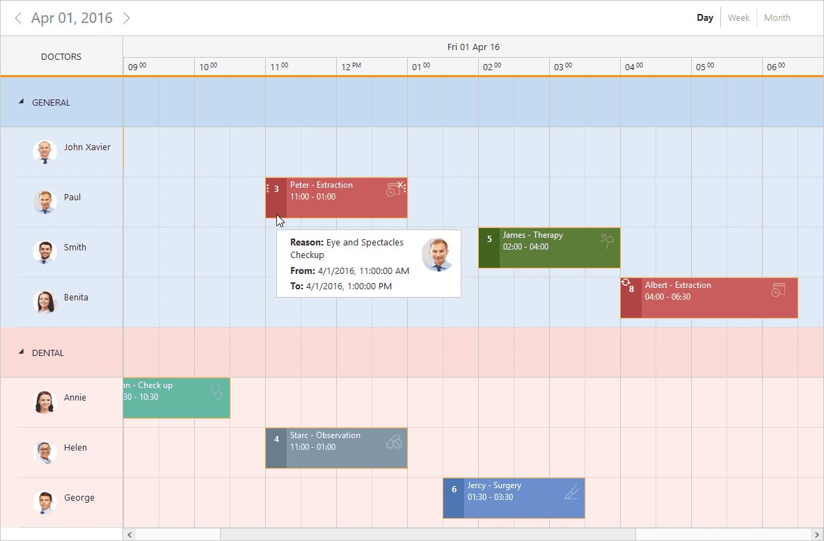 Syncfusion ASP.NET MVC Calendar and Scheduling Controls 商品画像