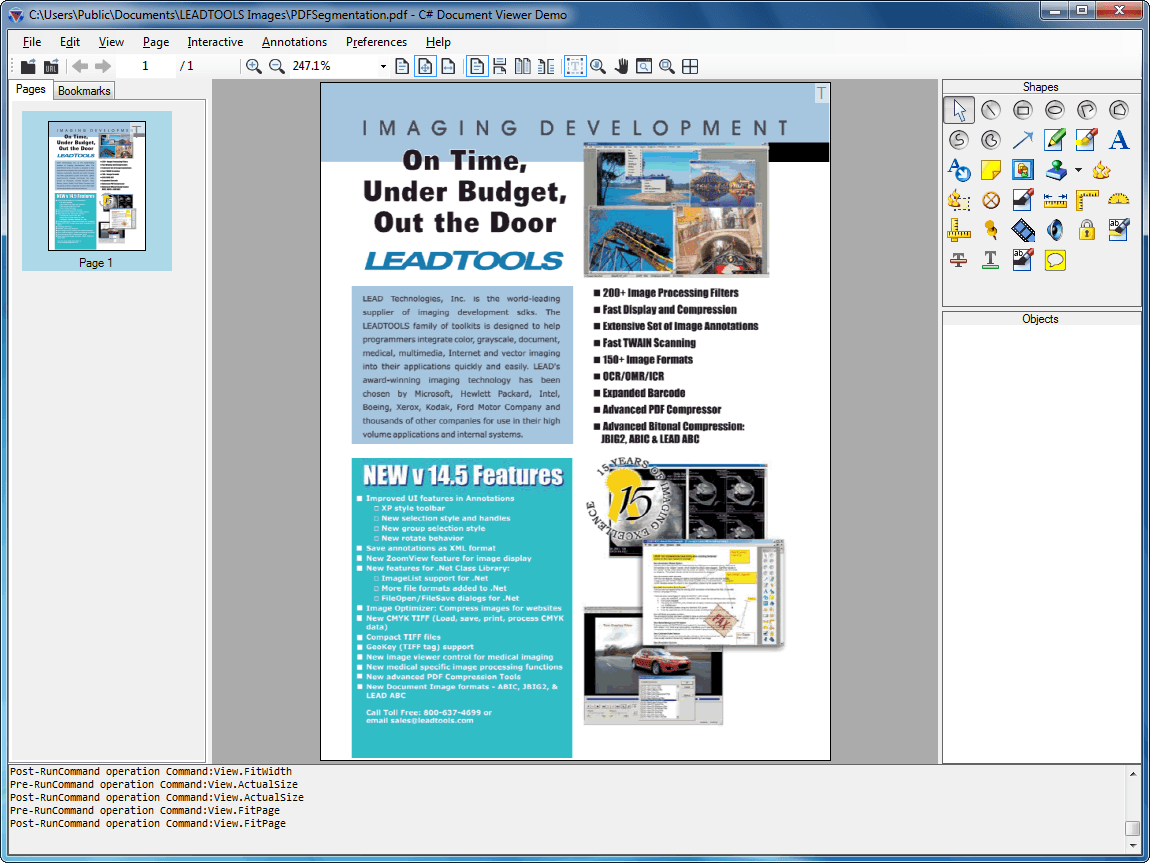 LEADTOOLS PDF Pro（英語版） 商品画像