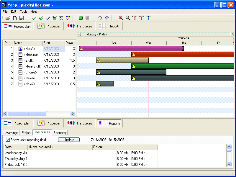 Gantt Time Package ActiveX Edition（英語版） 商品画像