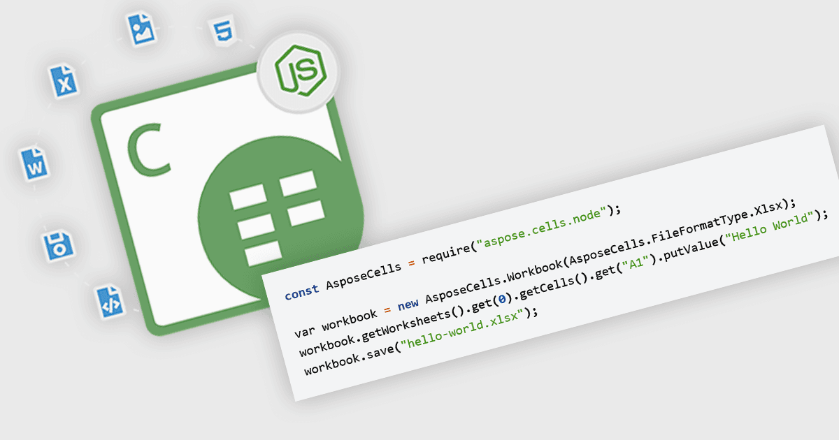 Node.js APIでスプレッドシート処理を簡素化