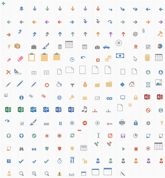 Actipro Icons Metro Elements（英語版） 商品画像