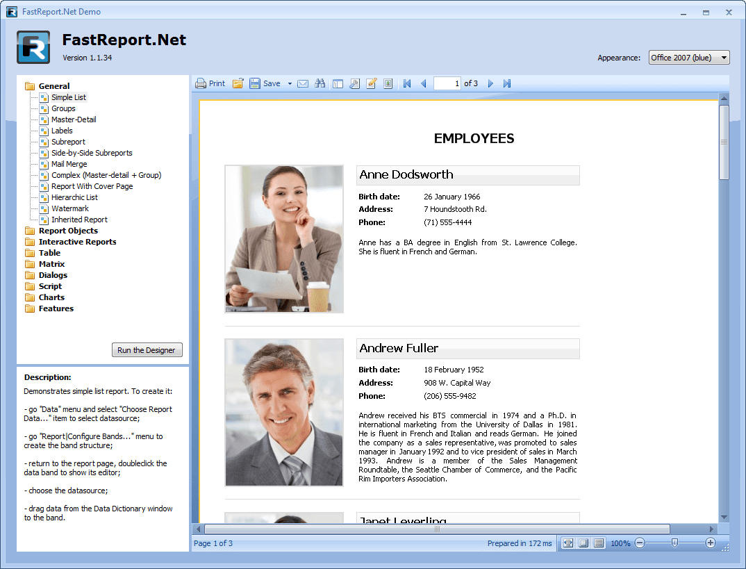 FastReport .NET WinForms（英語版） 商品画像