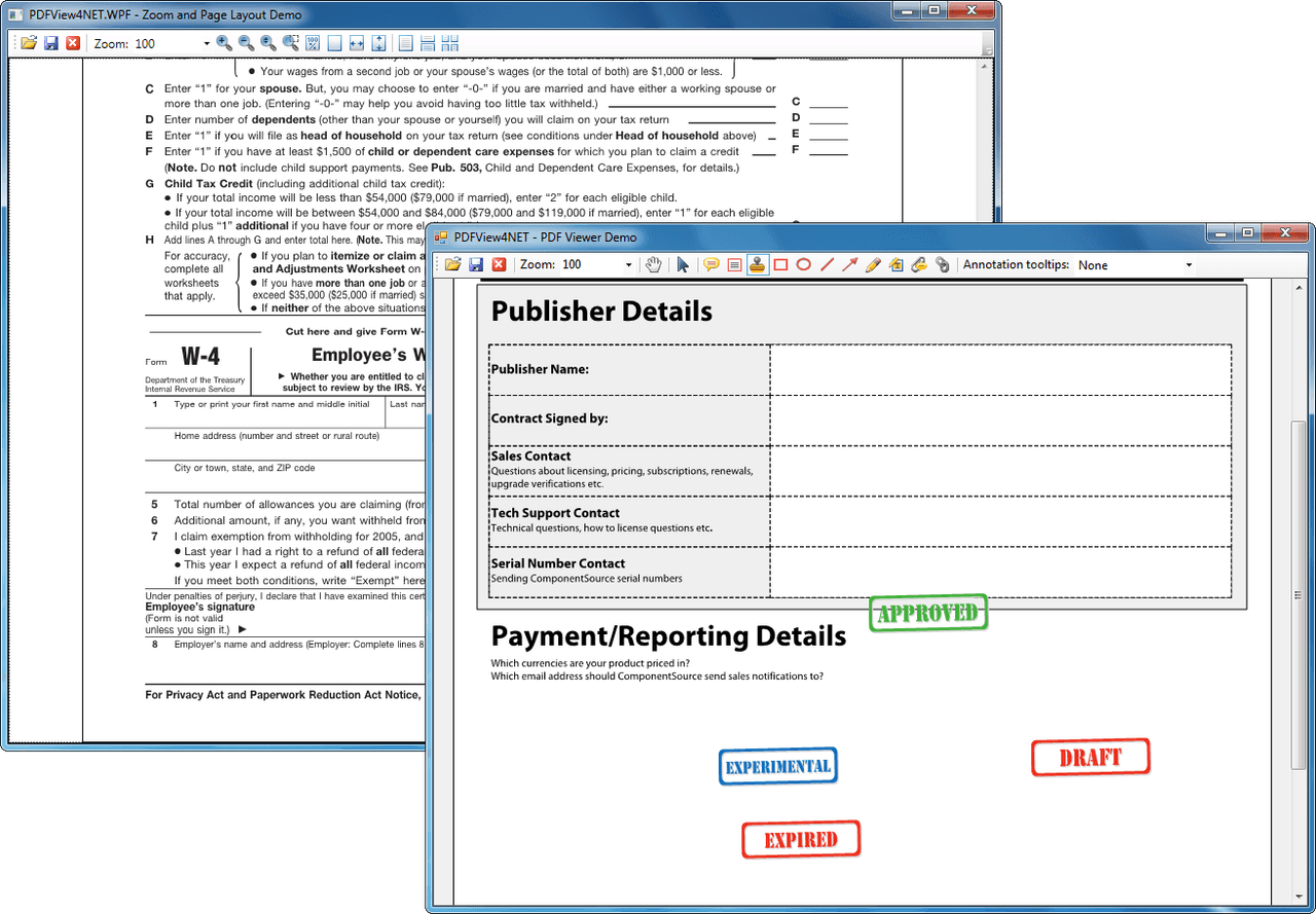 O2 Solutions が .NET および WPF 用 PDF ビューアを追加