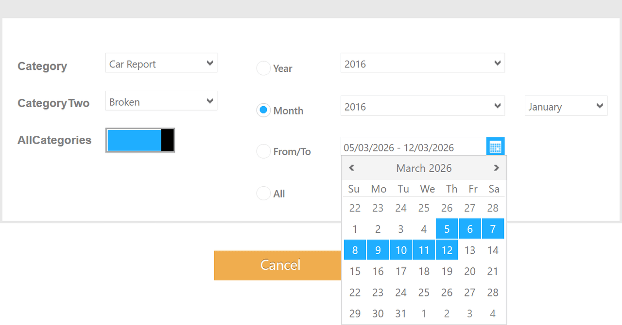 jQWidgets React UI Input Controls 商品画像