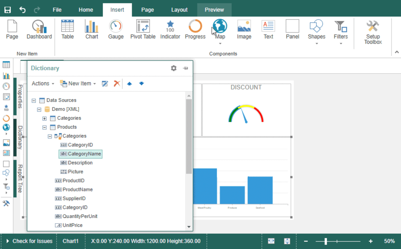 Stimulsoft Dashboards.PHP（英語版） 商品画像