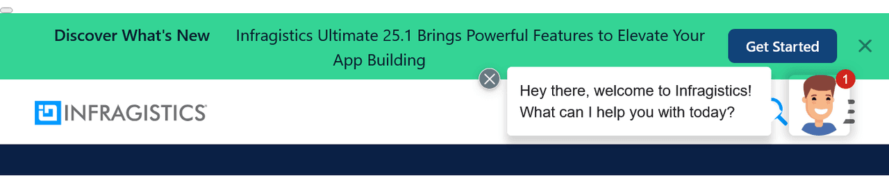 Infragistics Ultimate UI for ASP.NET MVC UI Navigation Controls 商品画像