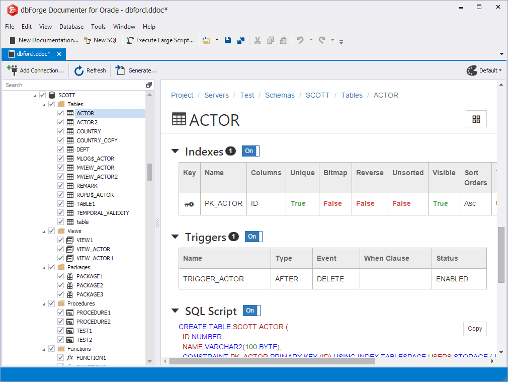 dbForge Documenter 商品画像