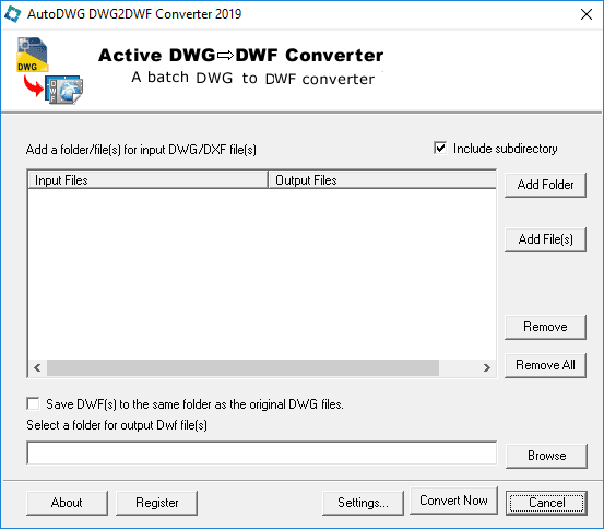 DWG to DWF Converter（英語版） 商品画像