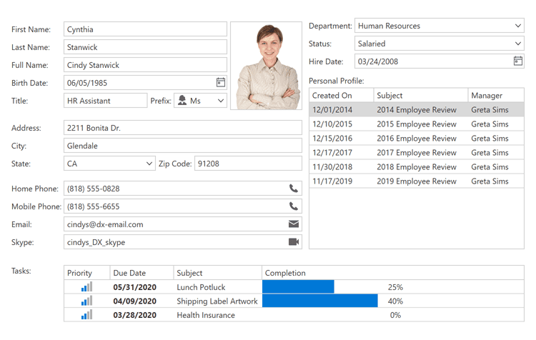 DevExpress WPF Data Editors 商品画像