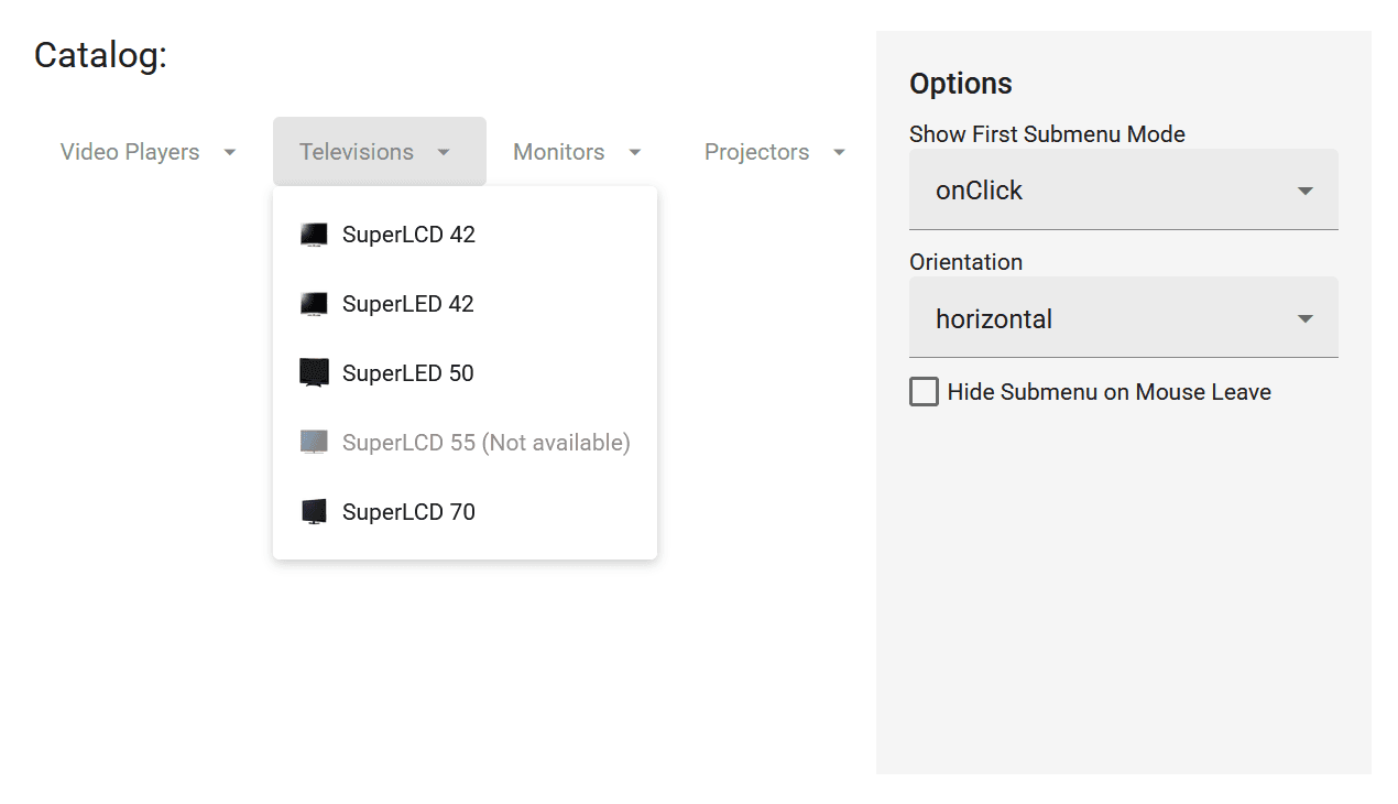 DevExtreme React UI Navigation Controls 商品画像 DevExtreme React UI Navigation Controls 商品画像