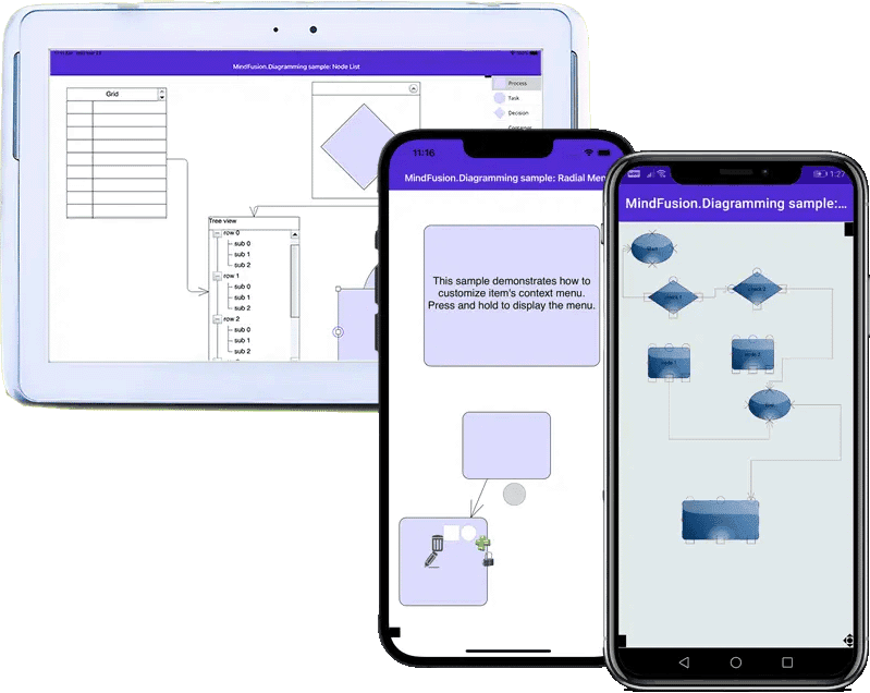 MindFusion.Diagramming for .NET MAUI（英語版） 商品画像