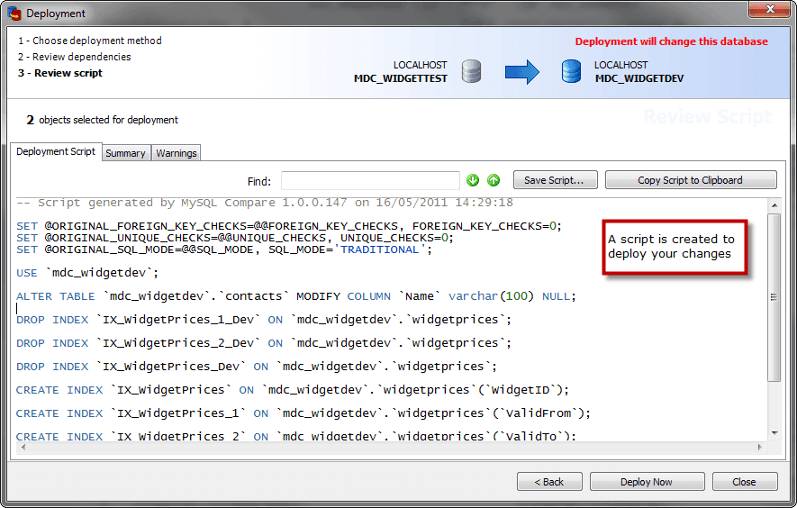 MySQL Data Compare（英語版） 商品画像