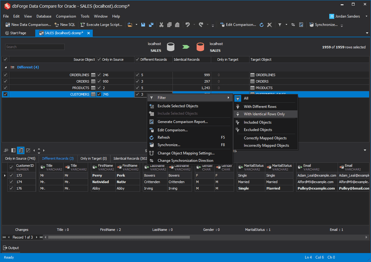 dbForge Compare Bundle 商品画像